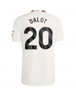 Manchester United Diogo Dalot #20 Alternativní Dres 2023-24 Krátký Rukáv